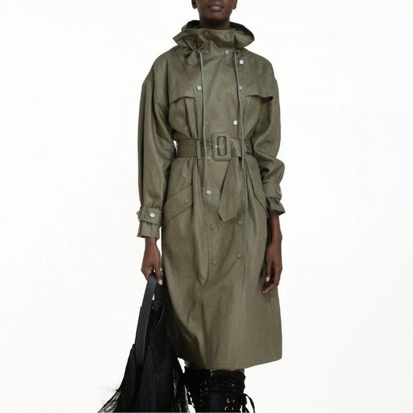 Zimmermann Jackets & Blazers - NWT! Zimmermann Lucky military Anorak Coat Size US 4 RRP $1350 Missing Belt
